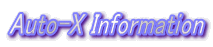 Auto-X Information